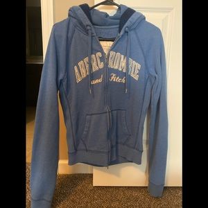 Abercrombie and Fitch Zip Up Sweatshirt